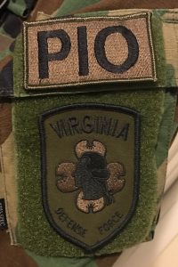 Public Information Office badge