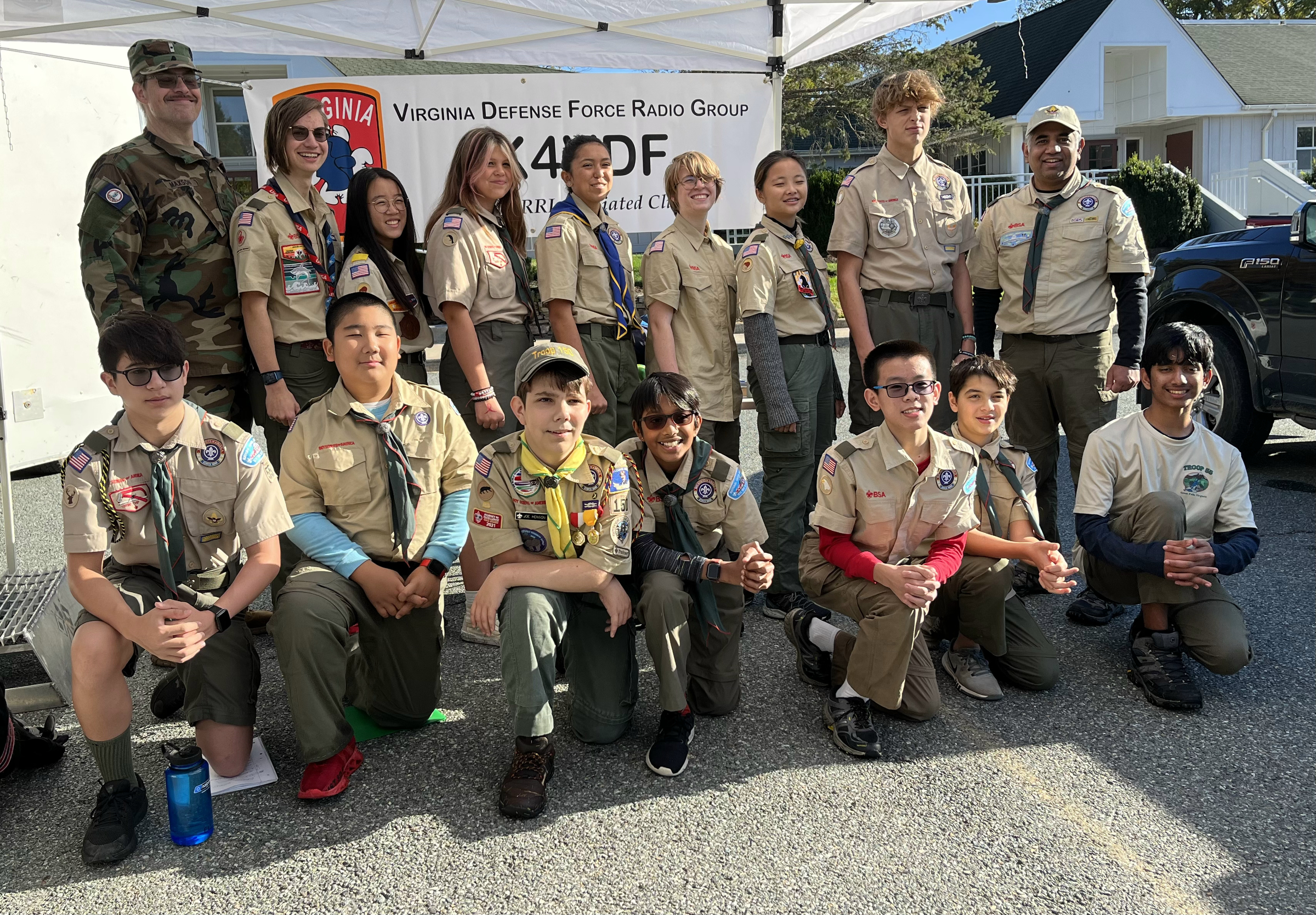 VDF Radio Group supports JOTA/JOTI.