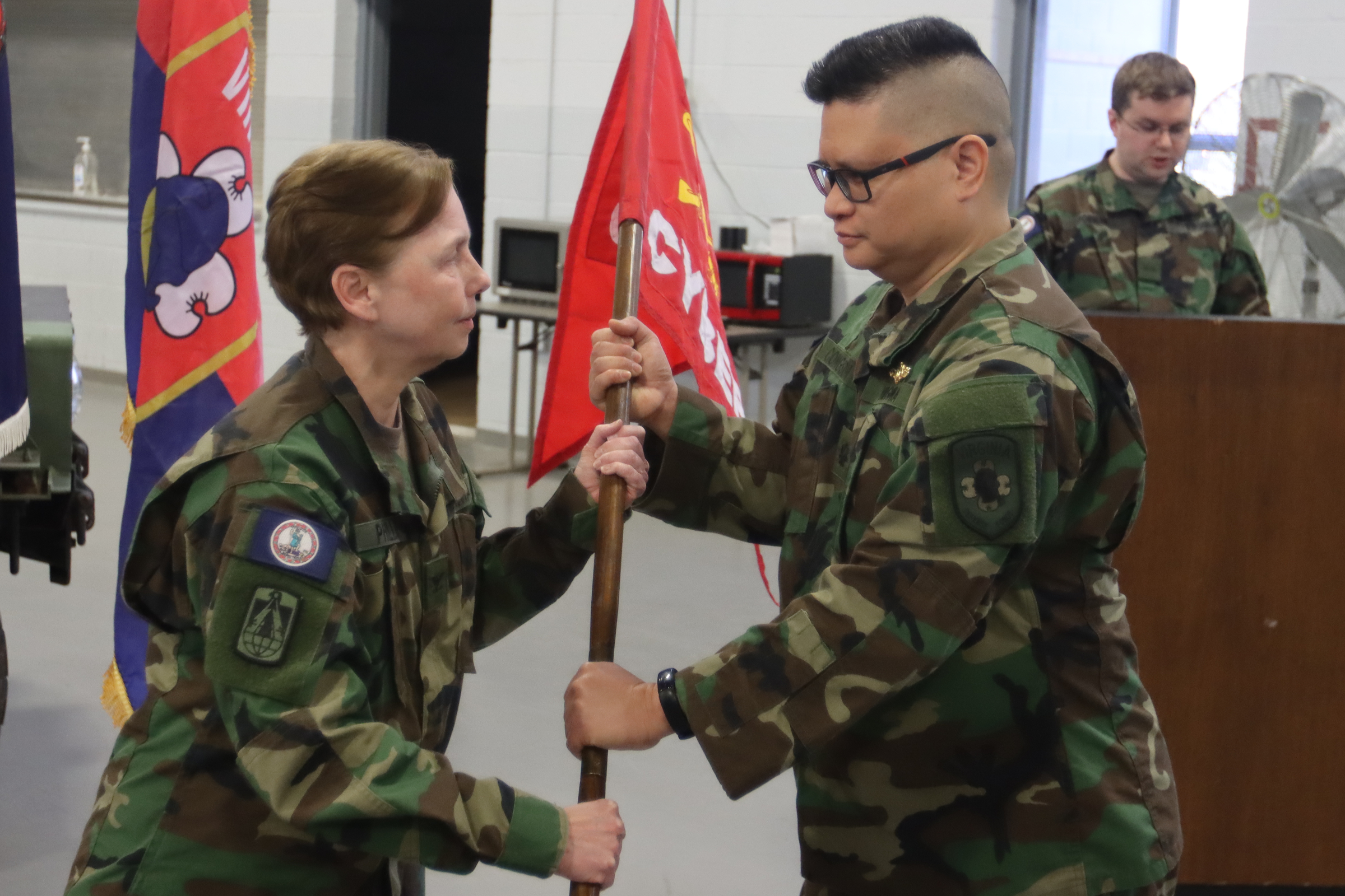VDF Cyber Battalion Change of Command